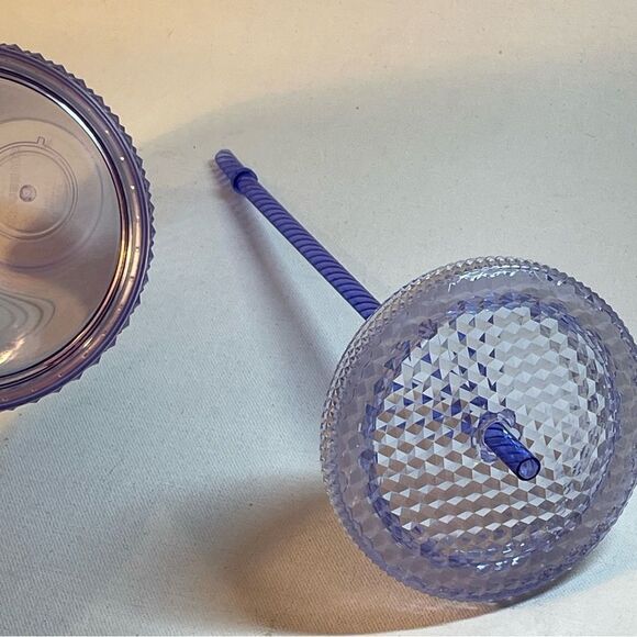 Starbucks rare collectible Studded Blue Ombre 24oz Plastic Cold Cup 2021 - Picture 11 of 11